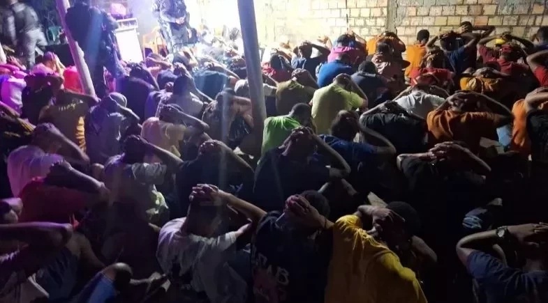 Operação em festa de reggae em Altos