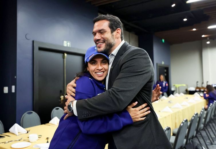 Samir com Marta