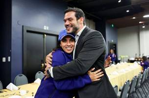Samir e Marta (Foto: CBF)