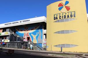Shopping da Cidade fica localizado na Avenida Maranhão, Centro de Teresina (Foto: Yara Pinho/ G1)