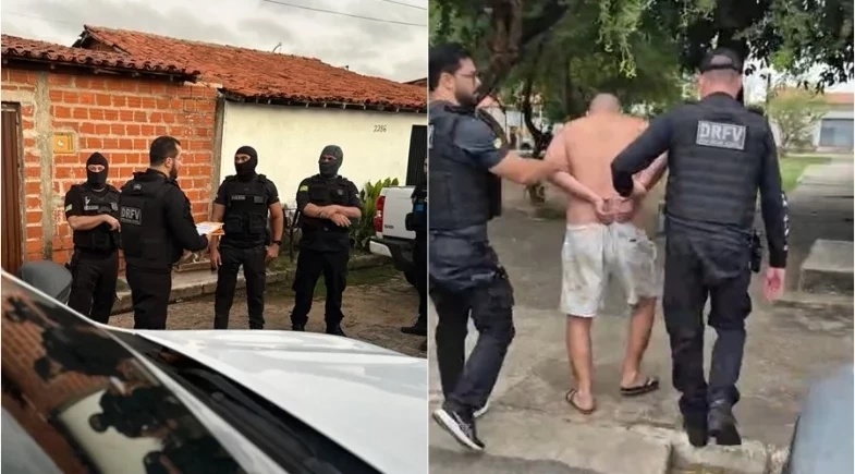 Suspeitos estão sendo presos na manhã desta quarta-feira (25)