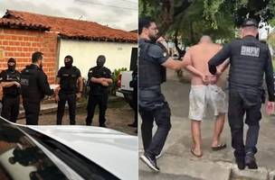 Suspeitos estão sendo presos na manhã desta quarta-feira (25) (Foto: Divulgação/SSP-PI)
