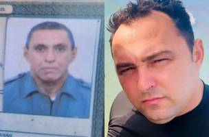 À esquerda, o sargento da PM-PI morto, à direita o réu, policial militar do Maranhão (Foto: Reprodução)