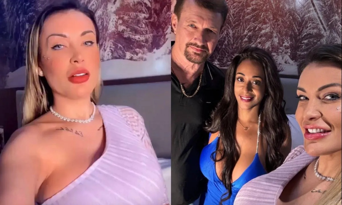 Andressa Urach choca ao anunciar pornô com o próprio pai