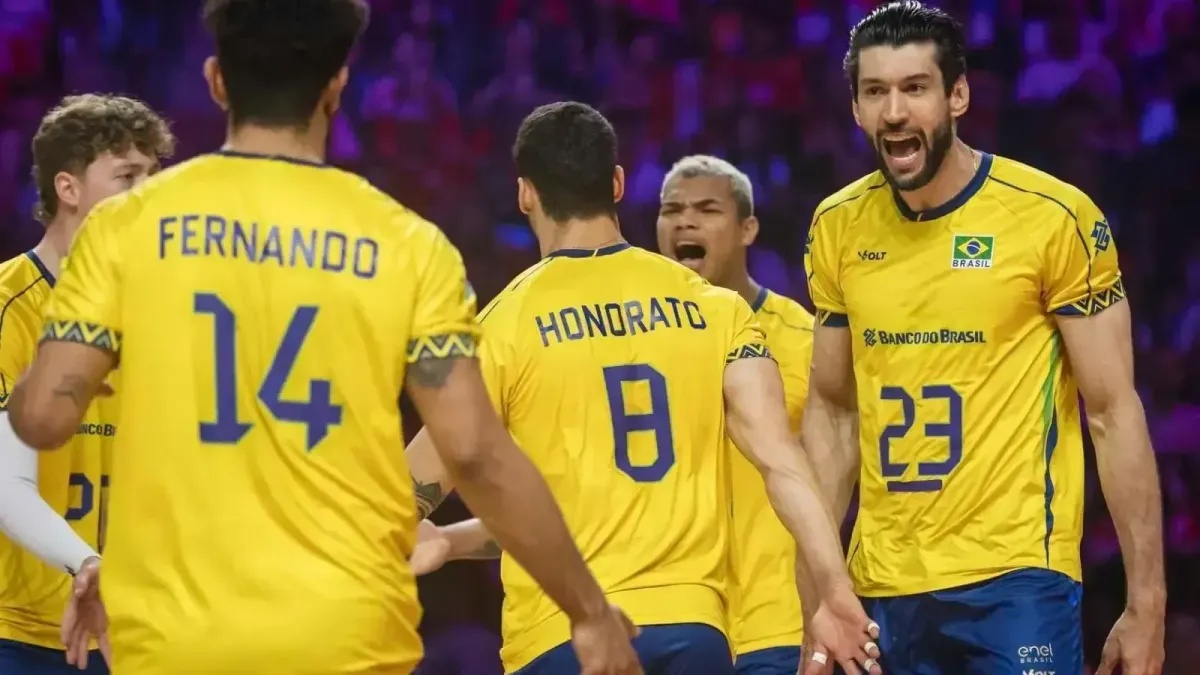 Brasil encara Argentina em busca de encaminhar vaga à fase final da VNL