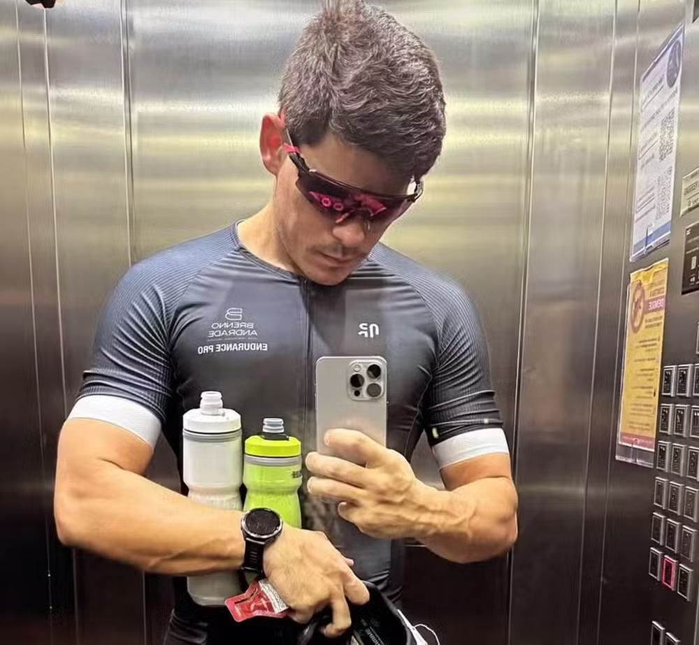 Brenno de Sousa havia publicado uma foto pouco antes de iniciar o percurso que fez na manhã deste sábado (19)