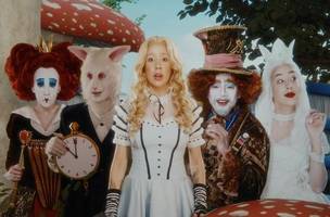 Camila Pudim fez uma megaprodução de Alice no País das Maravilhas (Foto: Divulgação)