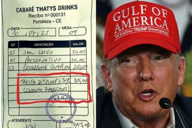 Cabaré em Fortaleza viraliza com “taxa Trump” de 50% a turista norte ...