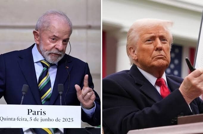 Lula não abaixa a cabeça para Donald Trump e reage sobre tarifas de 50% sobre produtos brasileiros