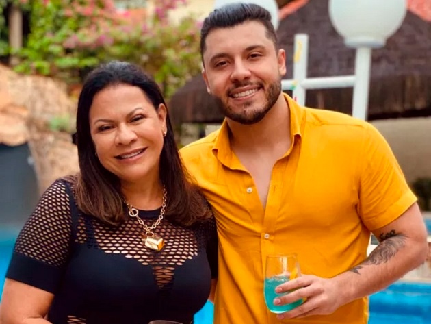 Murilo Huff e Ruth Moreira, ex-sogra