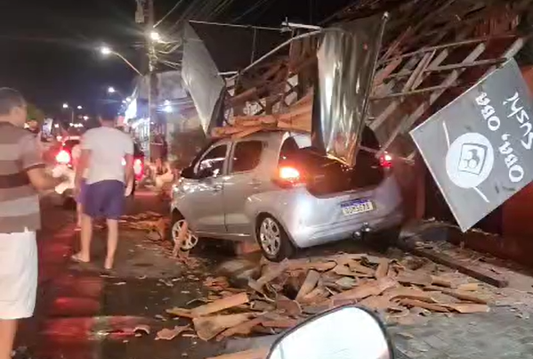 O local do acidente
