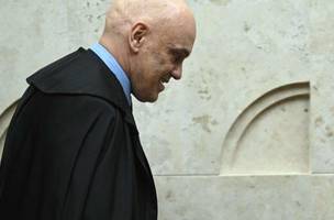 O ministro Alexandre de Moraes, durante uma sessão plenária - 4/12/2024 (Foto: Ton Molina/Estadão Conteúdo)
