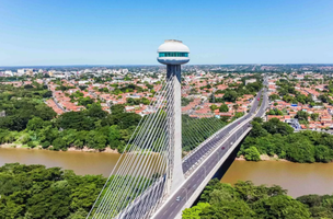 Ponte Estaiada (Foto: Reprodução/Governo do Piauí)