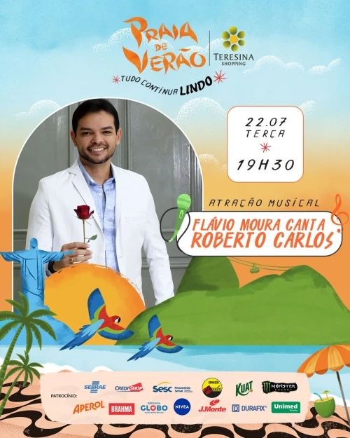 Praia de verão