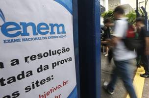 São Paulo (SP), 10/11/2024 - Estudantes  no segundo dia de provas do ENEM na UNIP Vergueiro em São Paulo. Foto: Paulo Pinto/Agência Brasil (Foto: © Paulo Pinto/Agência Brasil)