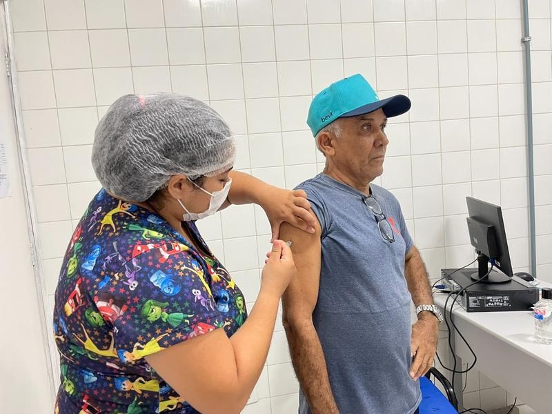Testagem e Vacinação promovida pela FMS