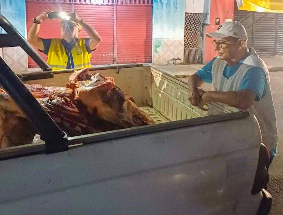 Vigilância Sanitária de Teresina apreende 300 kg de carne não regulamentada