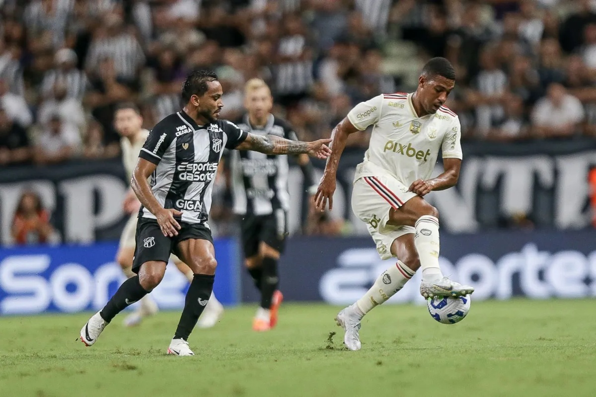 1 de 8  Lance de Ceará x Flamengo, pelo Brasileirão