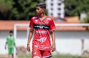 Alex Mariano, de 16 anos, era jogador do River PI (Foto: Reprodução)