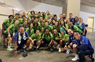 Atlético-PI comemora classificação para oitavas de final da Copa do Brasil feminina (Foto: Reprodução/Instagram)