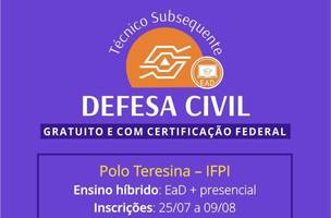 Curso EaD de Defesa Civil (Foto: Governo do Piauí)