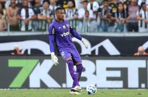 John, em Botafogo x Atlético-MG, pelo Brasileirão 2025 (Foto: Divulgação: Vitor Silva/Botafogo)