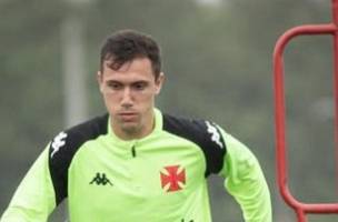 Lucas Piton em treino do Vasco (Foto: Matheus Lima / Vasco)