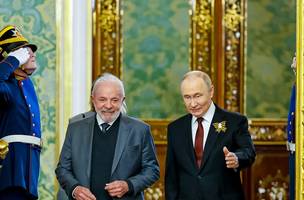 Lula e Putin (Foto: Ricardo Stuckert/PR)
