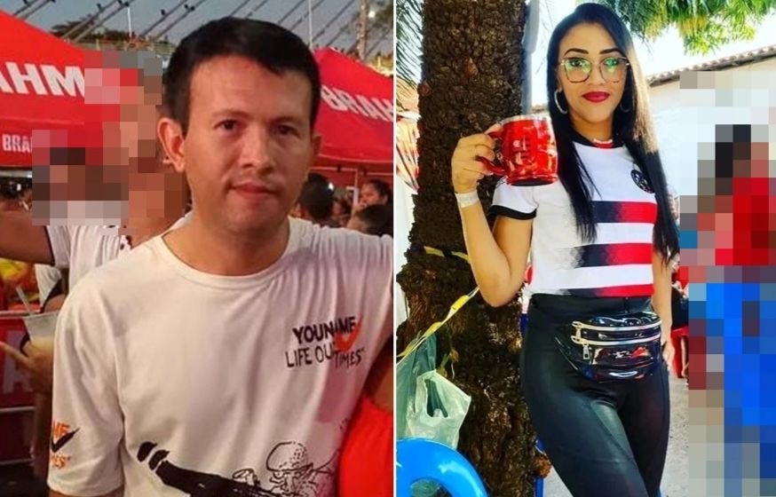 O suspeito, conhecido como “Chinês”, e a vítima, Ana Karine