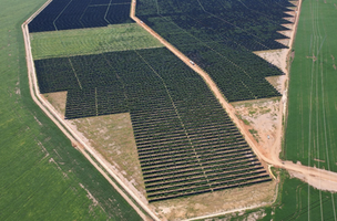 Complexo Fotovoltaico Panorama (Foto: Rapeel/ANEEL)