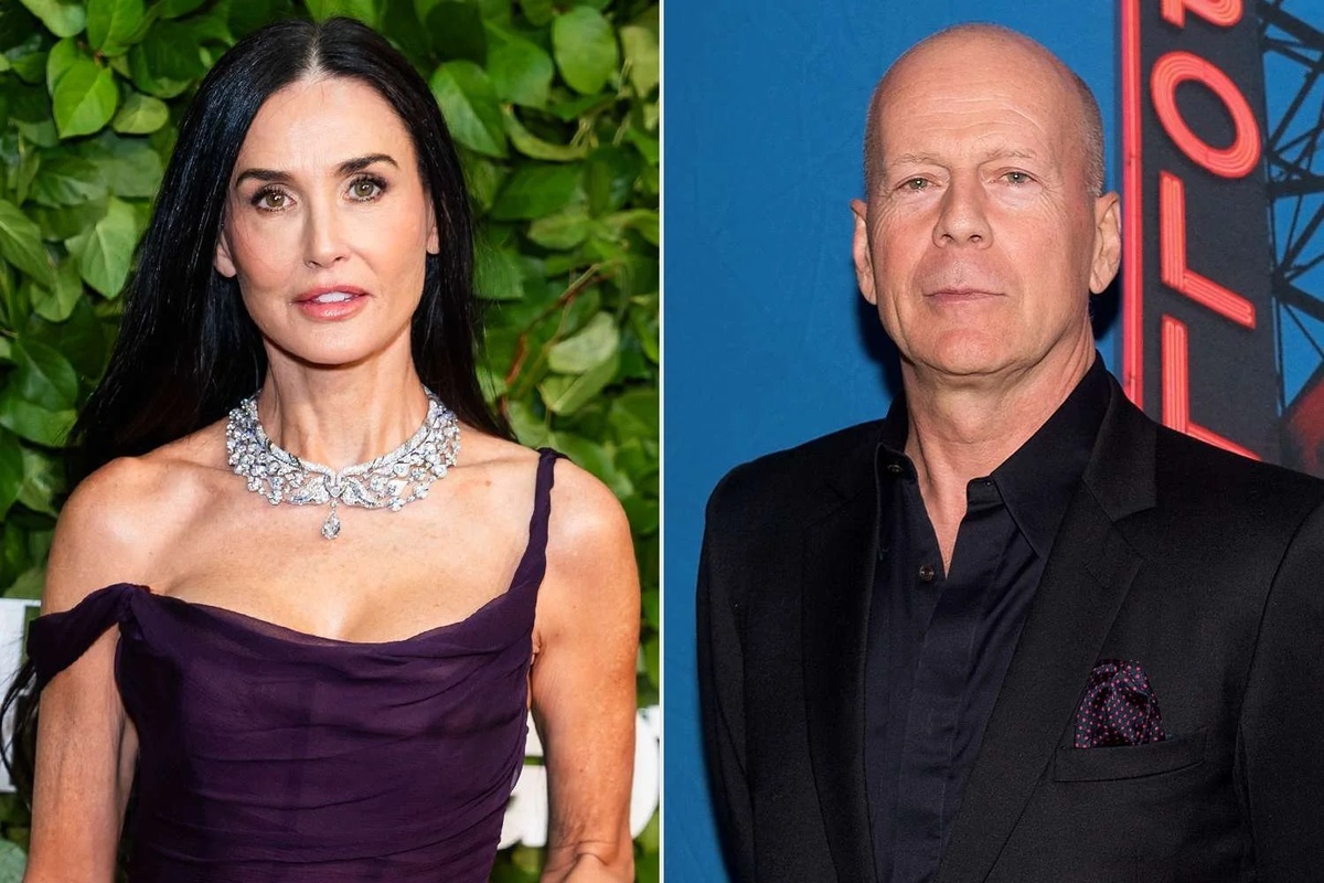 Demi Moore e Bruce Willis