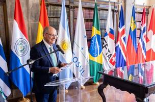 Geraldo Alckmin afirma que Acordo de Livre Comércio Mercosul-Efta fortalece o multilateralismo (Foto: Júlio César Silva/MDIC)