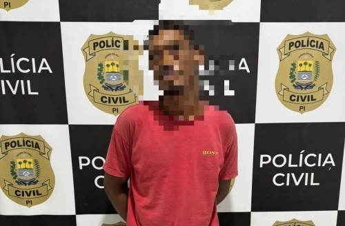 O suspeito foi conduzido à Central de Flagrantes