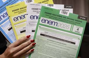 Inep mantém indefinida a data de divulgação das notas do Enem 2025 (Foto: Angelo Miguel/MEC)