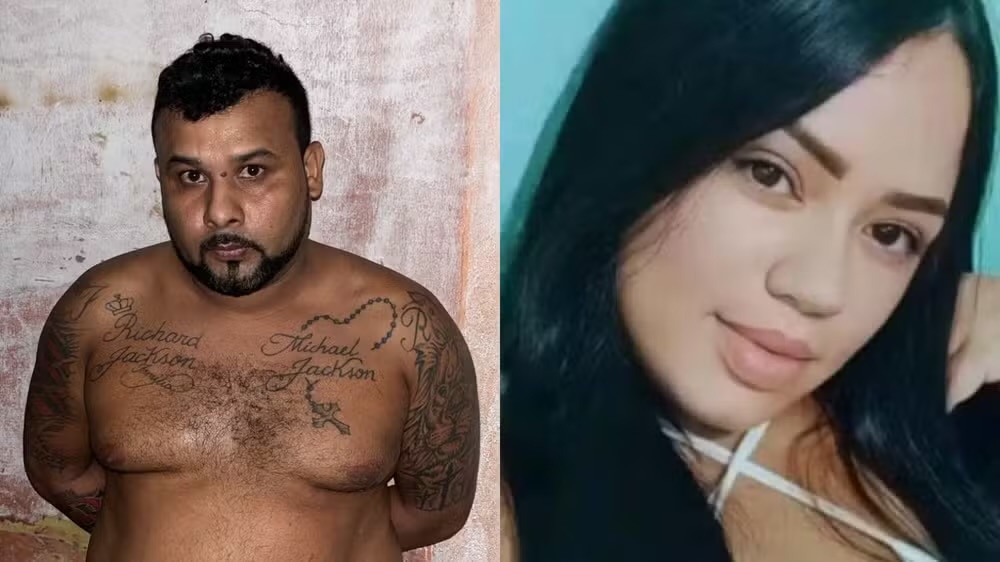 Michardson Romário Pereira da Costa, de 31 anos, suspeito de matar Maria Eduarda, de 23