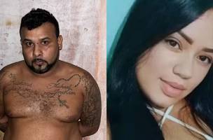 Michardson Romário Pereira da Costa, de 31 anos, suspeito de matar Maria Eduarda, de 23 (Foto: Polícia militar)