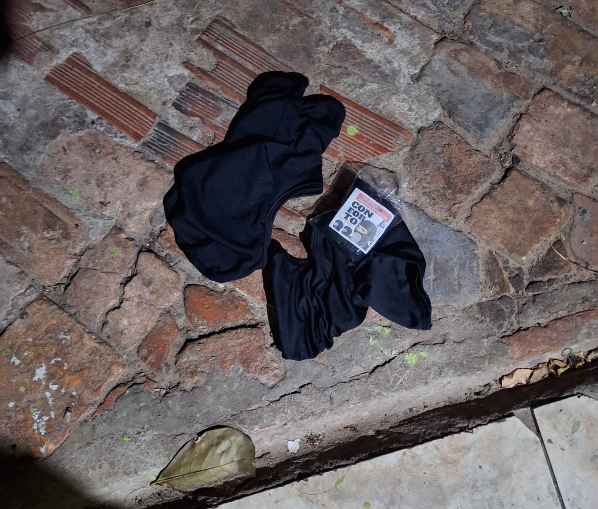 Roupas das vítimas