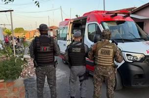 Suspeitos chegaram a ser socorridos, mas não resistiram e vieram à óbito no hospital (Foto: Divulgação/PMMA)