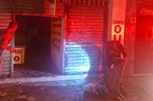 Tentativa de furto no centro de Teresina (Foto: Divulgação / DEOP)