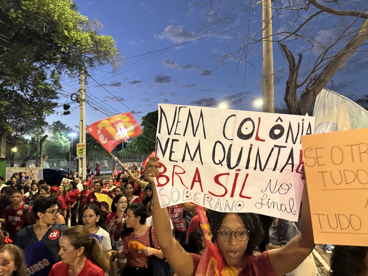 Ato pró Lula em Teresina