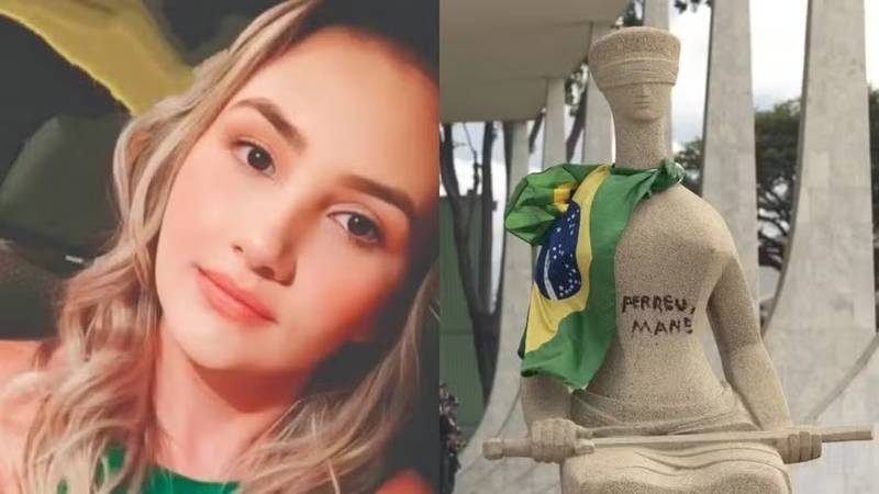 Moraes concede regime semiaberto a Débora do Batom