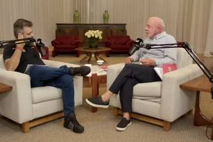 Lula participou do podcast “Flow”
