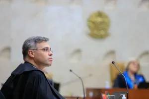 Ministro André Mendonça na sessão plenária do STF (Foto: Fellipe Sampaio/STF)