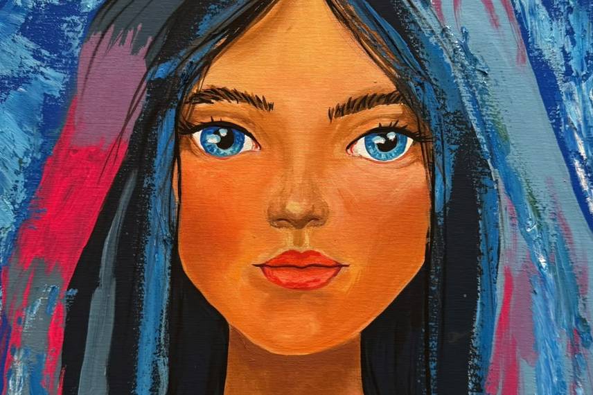 Obras dos jovens artistas do Piauí