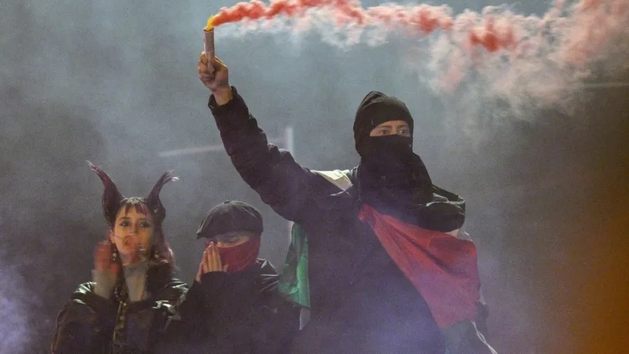 Protesto em Berlim, na Alemanha, neste sábado