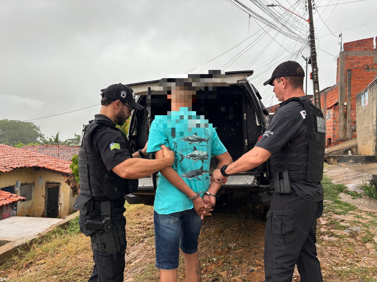 Suspeito detido