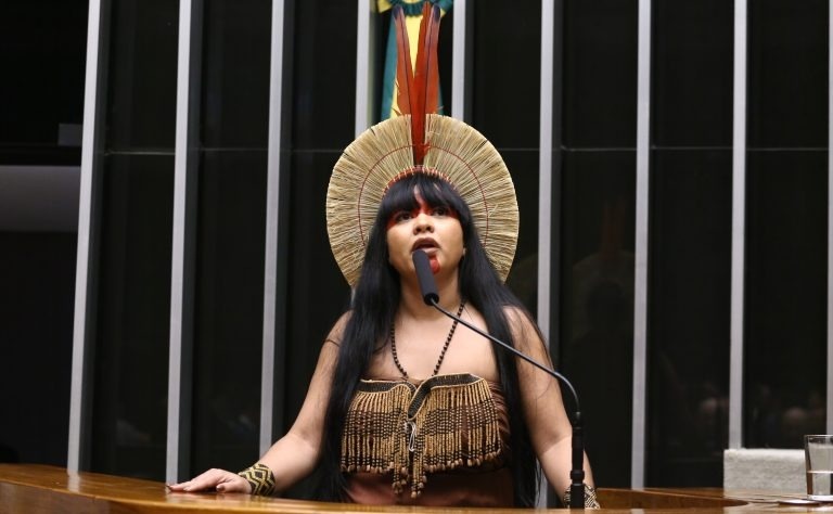 Célia Xakriabá, relatora da proposta.