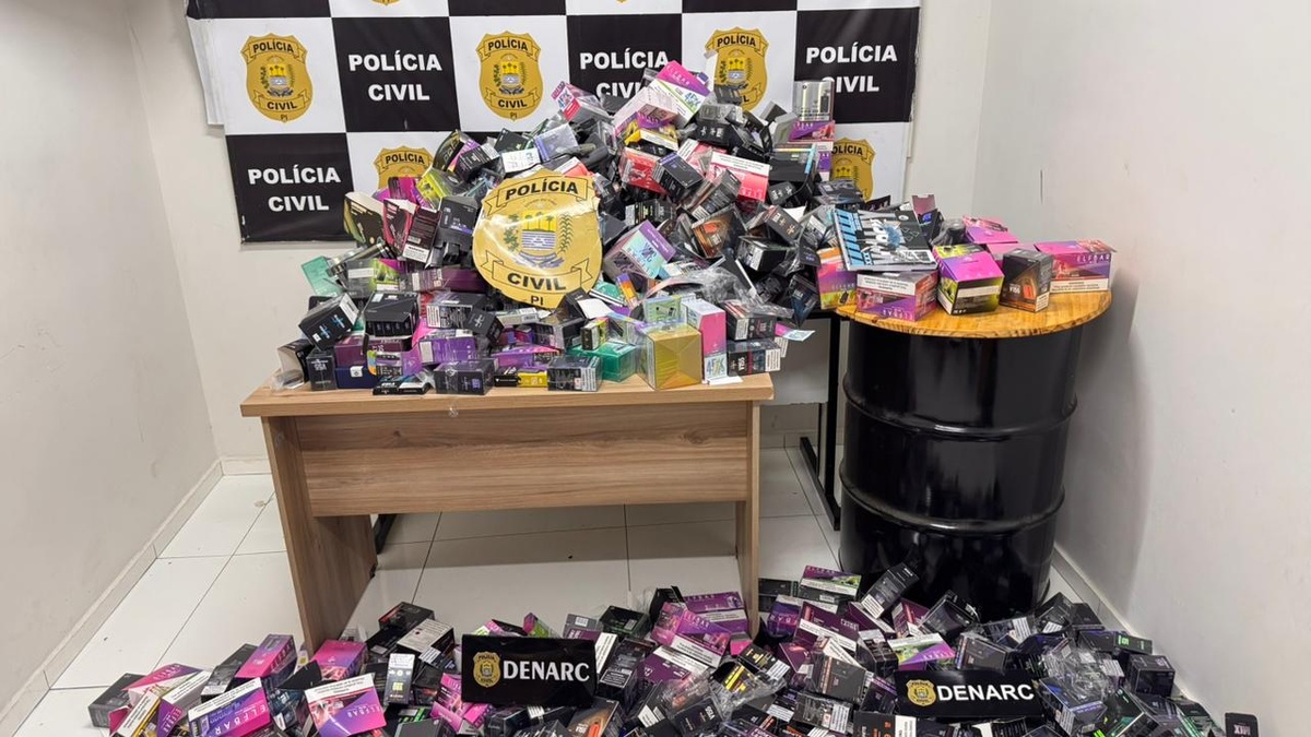 Denarc apreende carga de cigarros eletrônicos em operação pré-Carnaval