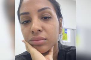 Influenciadora usou as redes sociais para denunciar o ex-companheiro e o ex-sogro (Foto: Reprodução)