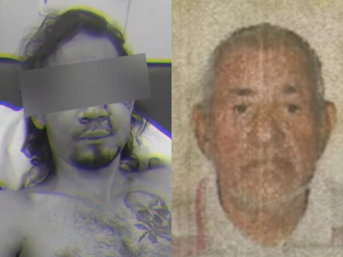 Ivan Novack, de 27 anos, e a vítima, José Pereira, de 82 anos